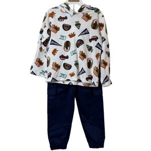 Boys Bearpaw Outdoorsy Hoodie Matching Set
